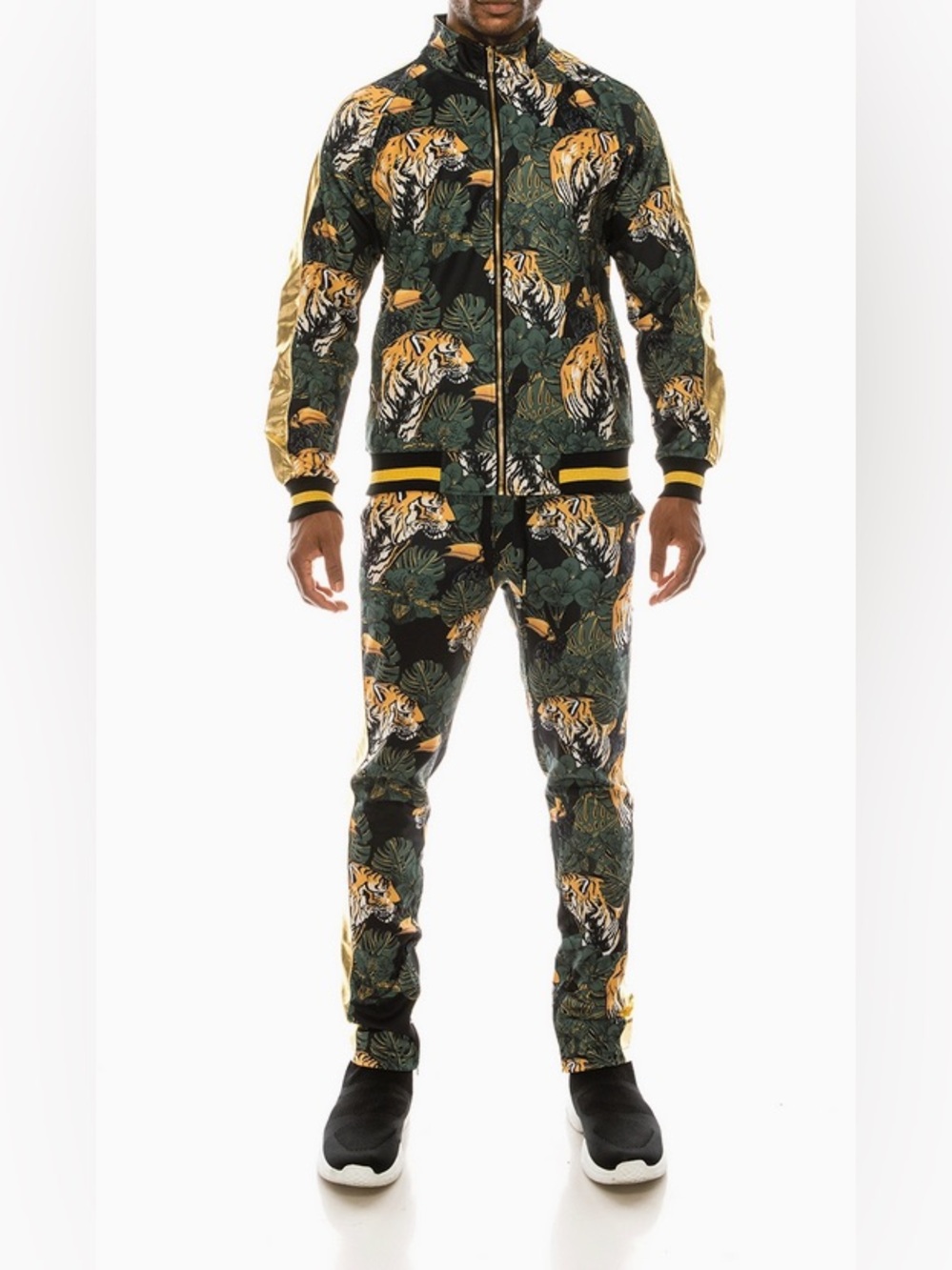 NWoT Victorious Tiger Print Track Suit